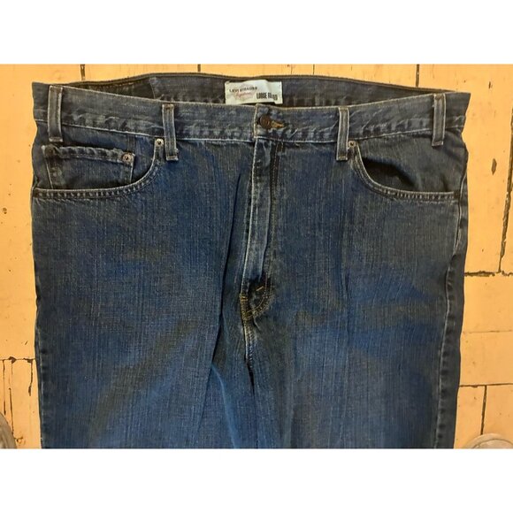 Levi Signature mens jeans W42 L30 relaxed loose - Picture 3 of 6
